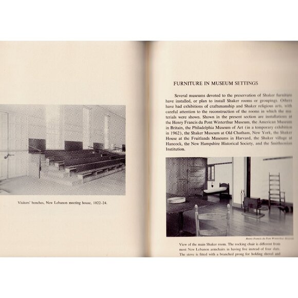 Religion in Wood: A Book of Shaker Furniture (1973, 4th Printing) HC/DJ - Picture 6 of 7